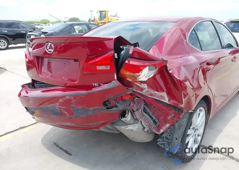 2006 Lexus Is 350 from USA, damaged, VIN JTHBE262862006381